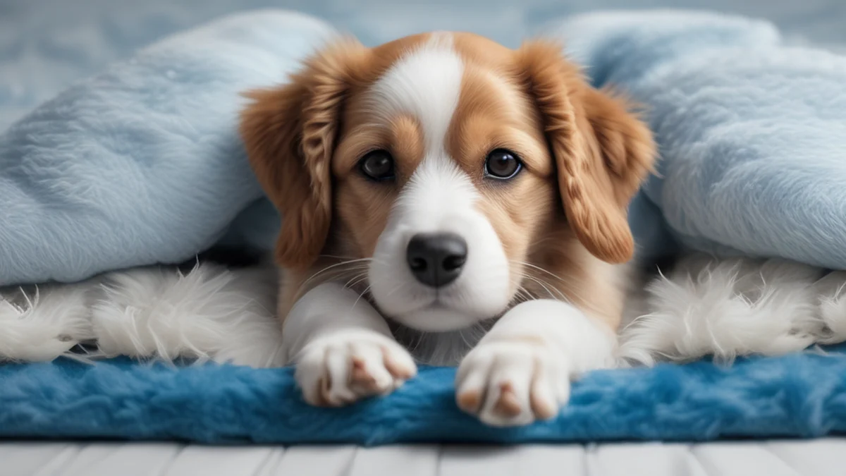 Manta morbida per il comfort e il calore dell'animale d'affetto.